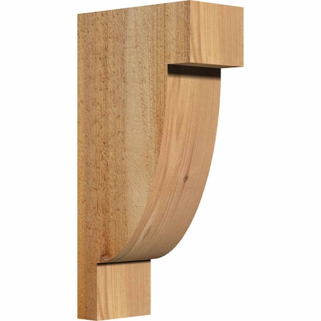 Ekena Millwork Alpine Rough Sawn Corbel, Western Red Cedar, 6"W x 12"D x 24"H COR06X12X24ALP00RWR